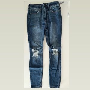 NEW Ultra High-Rise Super Skinny Ripped Jeans